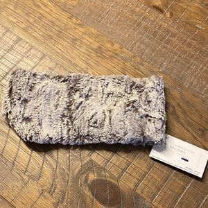 Gray Faux Fur Headband